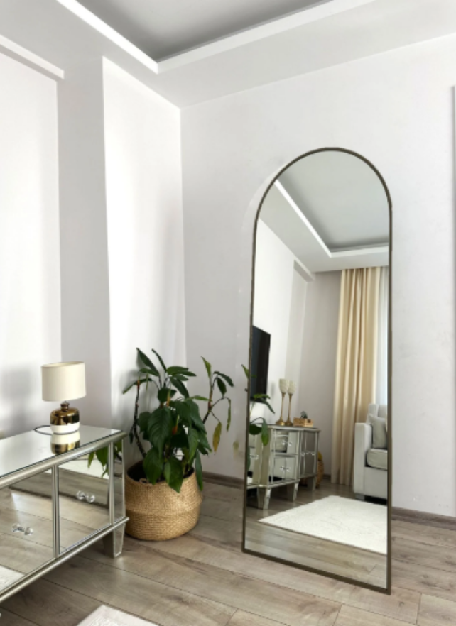 180X60 ESKİTME OVAL AYAKLI BOY AYNASI