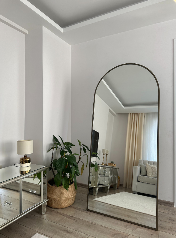 180X80 ESKİTME OVAL AYAKLI BOY AYNASI