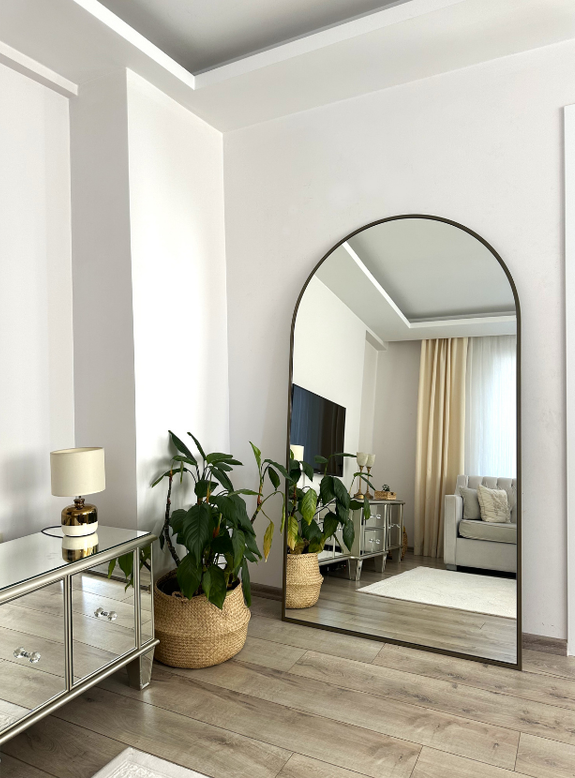 180X100 ESKİTME OVAL AYAKLI BOY AYNASI